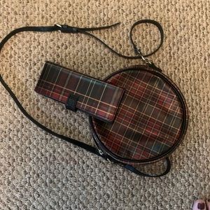 Patrica Nash round purse and wallet